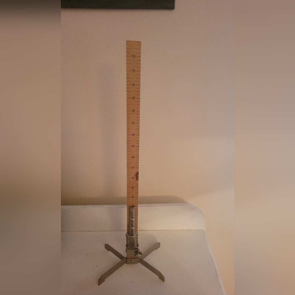 Vintage Dritz Skirt Marker 25 Inch Tall Sewing Hem Adjust Tool Ruler